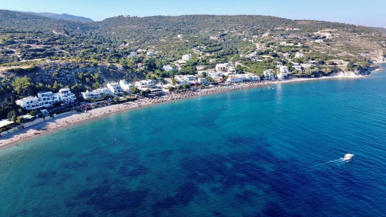 Yolanda Studios Paralia Agias Foteinis Exterior foto