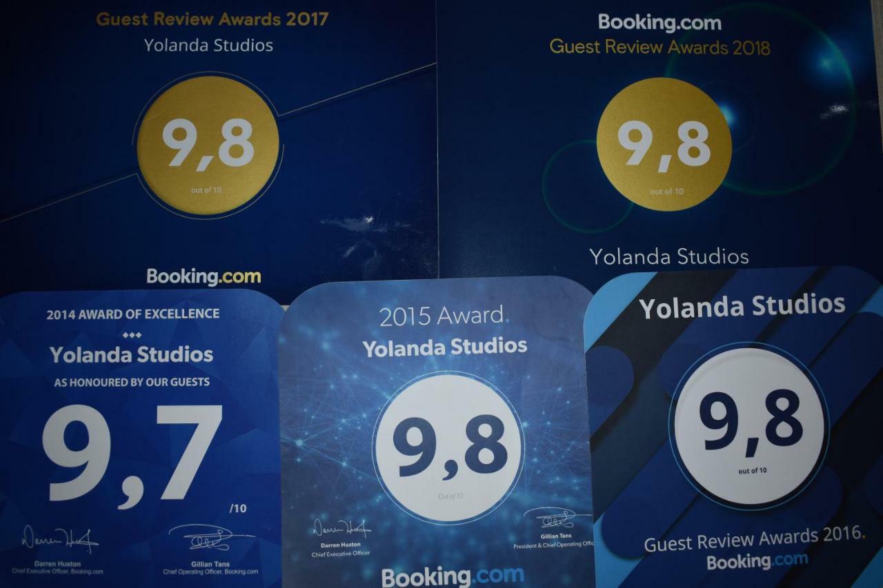Yolanda Studios Paralia Agias Foteinis Exterior foto